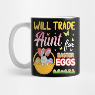 Bunny With Eggs Basket Will Trade Aunt For Easter Eggs Candy Mug